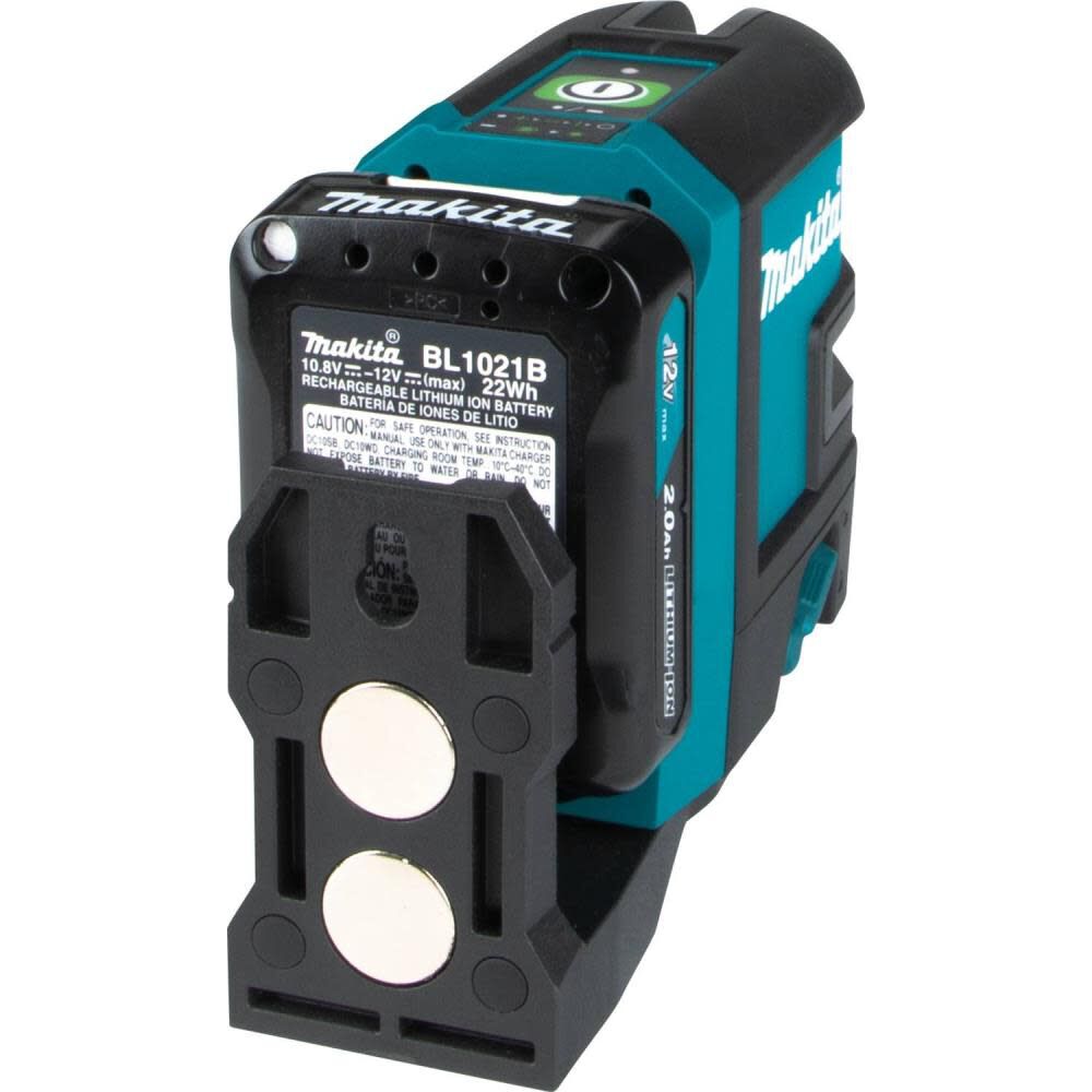 Makita 12V Max CXT Self-Leveling Cross-Line Green Beam Laser Kit SK105GDNAX from Makita