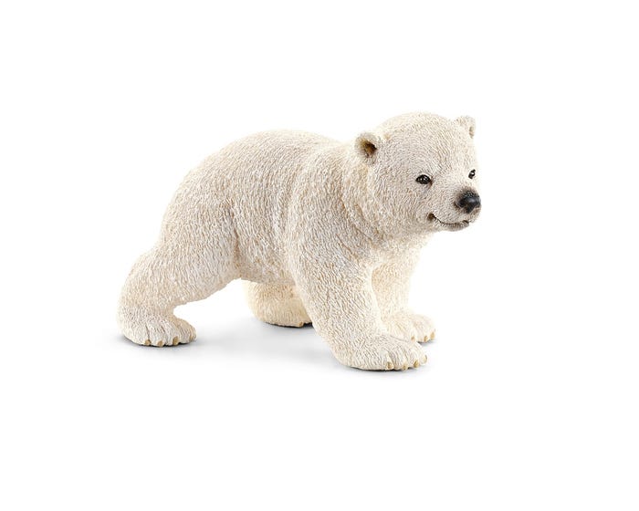 Schleich Walking Polar Bear Cub - 14708