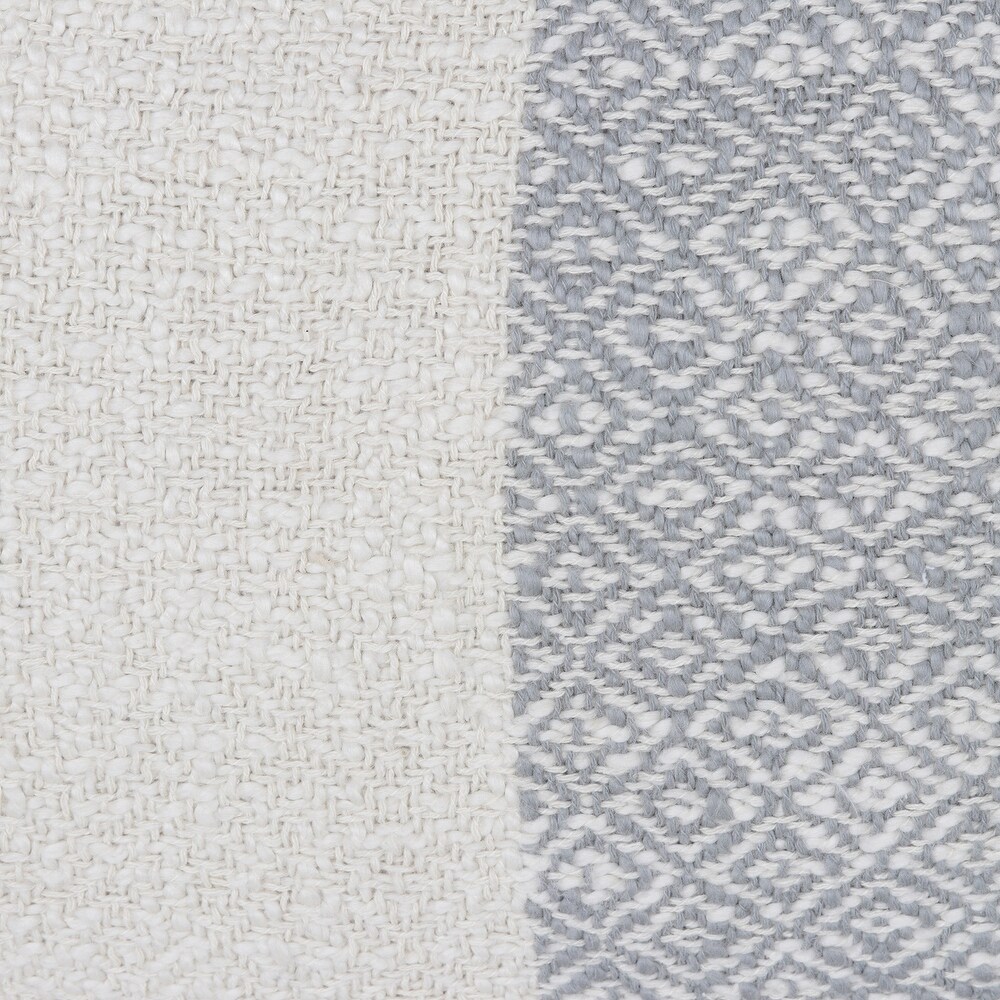 Novica Handmade Diamond Elegance In Grey Cotton Cushion Covers (Pair)