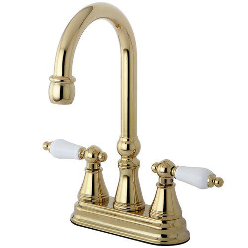 Kingston Brass KS2495PL Bar Faucet， Oil Rubbed Bronze