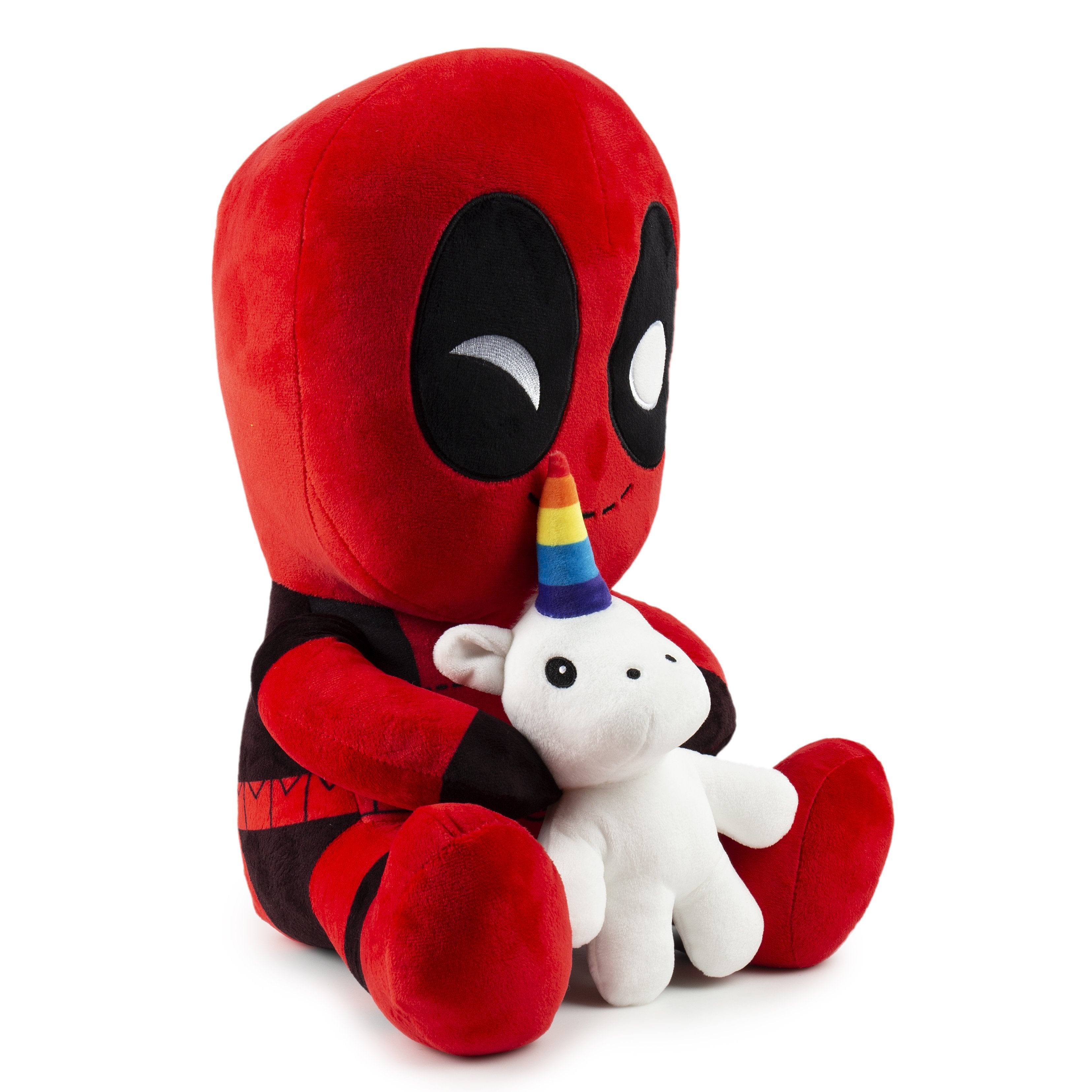 Marvel Deadpool Riding a Unicorn HugMe Vibrating Plush