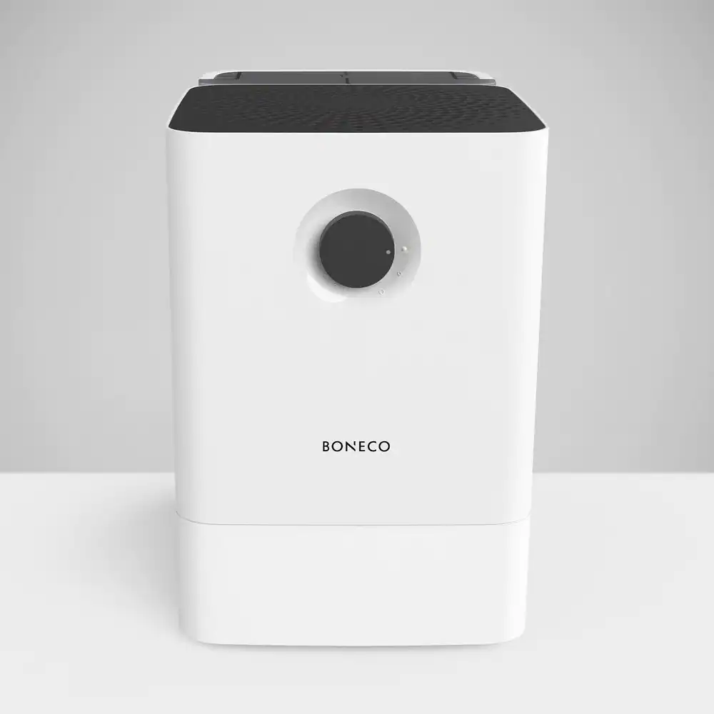 Boneco 2 in 1 Whisper Quiet Console Humidifier Air Washer With Auto Shut Off， White - Kejku