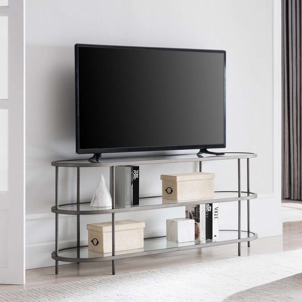 Leif Oval TV Stand for TVs up to 60\