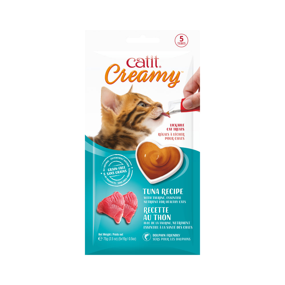 Catit Creamy Grain-Free Lickable Cat Treats Variety Pack