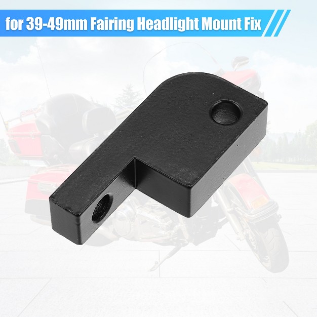 Unique Bargains Front Headlight Extension Block For Harley Davidson Dyna T sport 39 49mm 1 Set