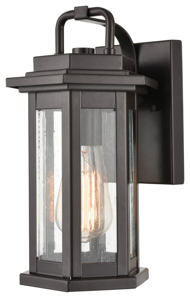 Ellis 1 Light 7 quotOutdoor Fixture   Transitional   Outdoor Wall Lights And Sconces   by Millennium Lighting Inc  Houzz