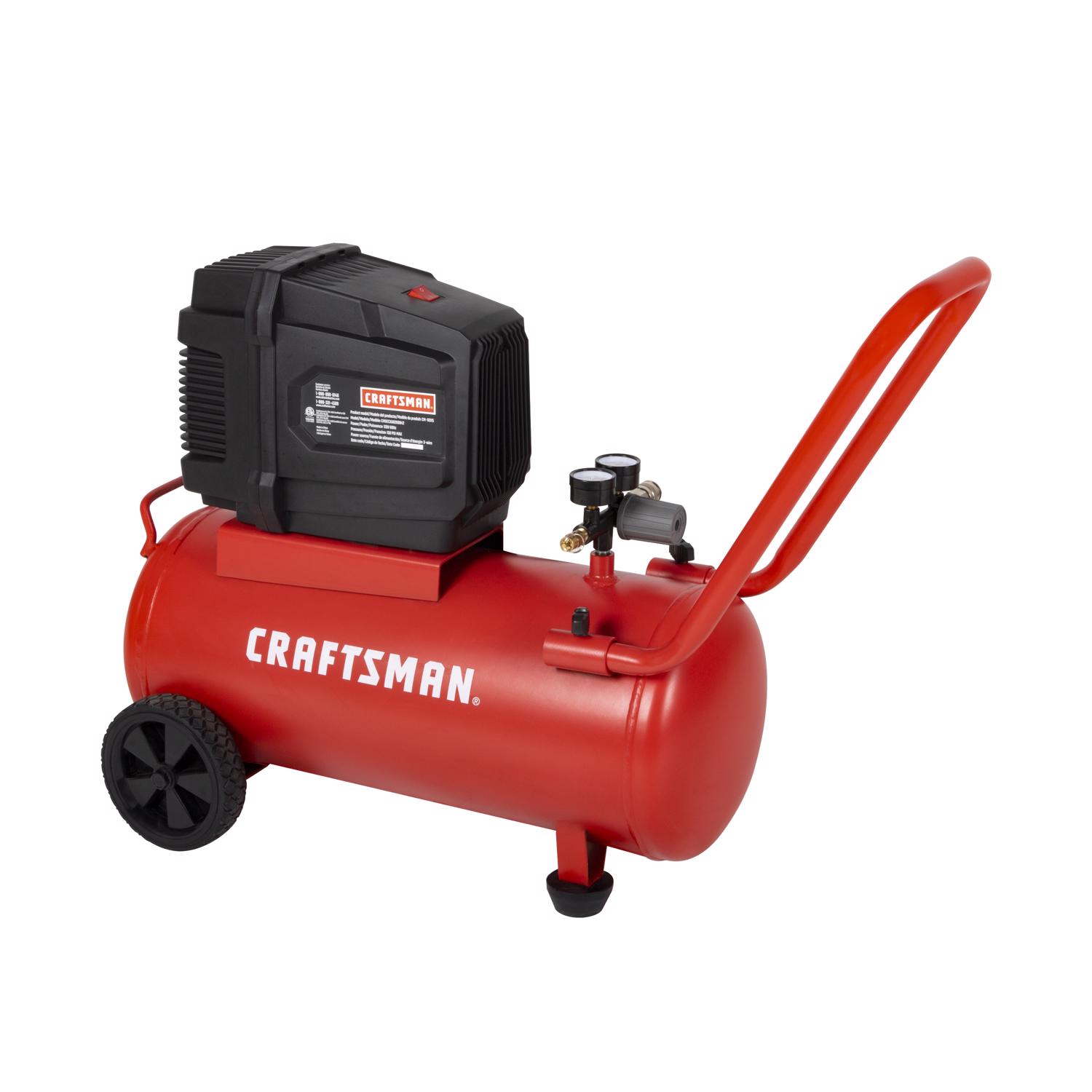 Craftsman 8 gal Horizontal Portable Air Compressor 175 psi 1.8 HP