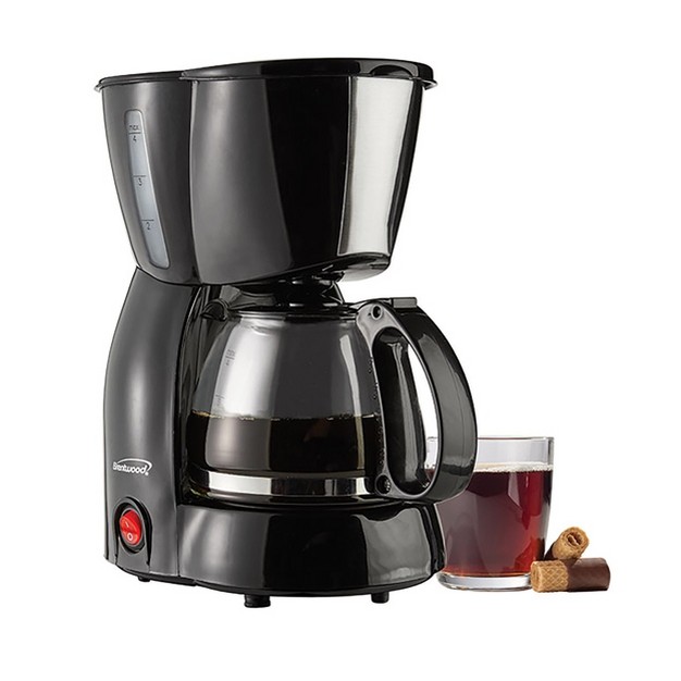 Brentwood 4 Cup Coffee Maker Black