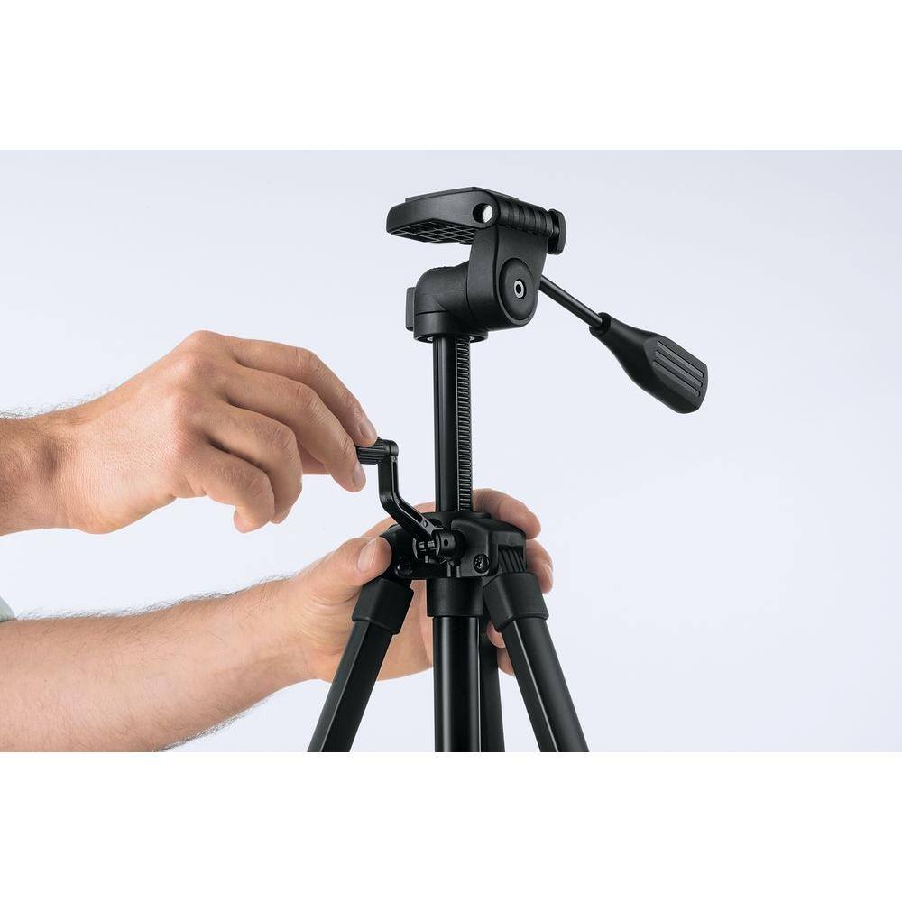 Bosch Compact Tripod with Extendable Height for Use with Line Lasers Point Lasers and Laser Distance Tape Measuring Tools BT 150