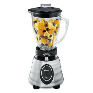 Oster Heritage Classic Series 48 oz. 2-Speed Stainless Steel Blender with 6-Cup Glass Jar 2107238