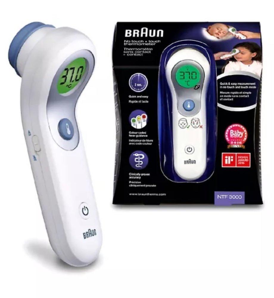 Braun no touch thermometer