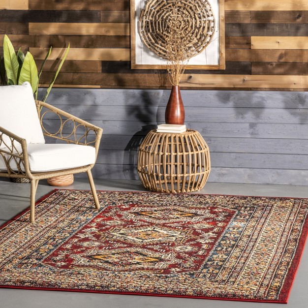 Nuloom Indoor outdoor Transitional Medieval Randy Area Rug