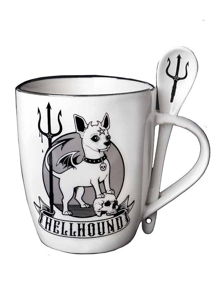 Alchemy Gothic Hellbound Mug and Spoon Set