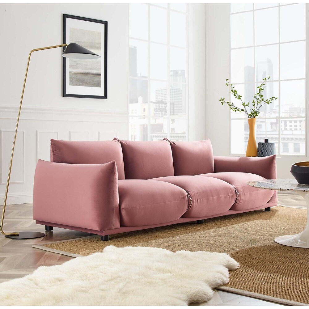 Copious Performance Velvet Sofa