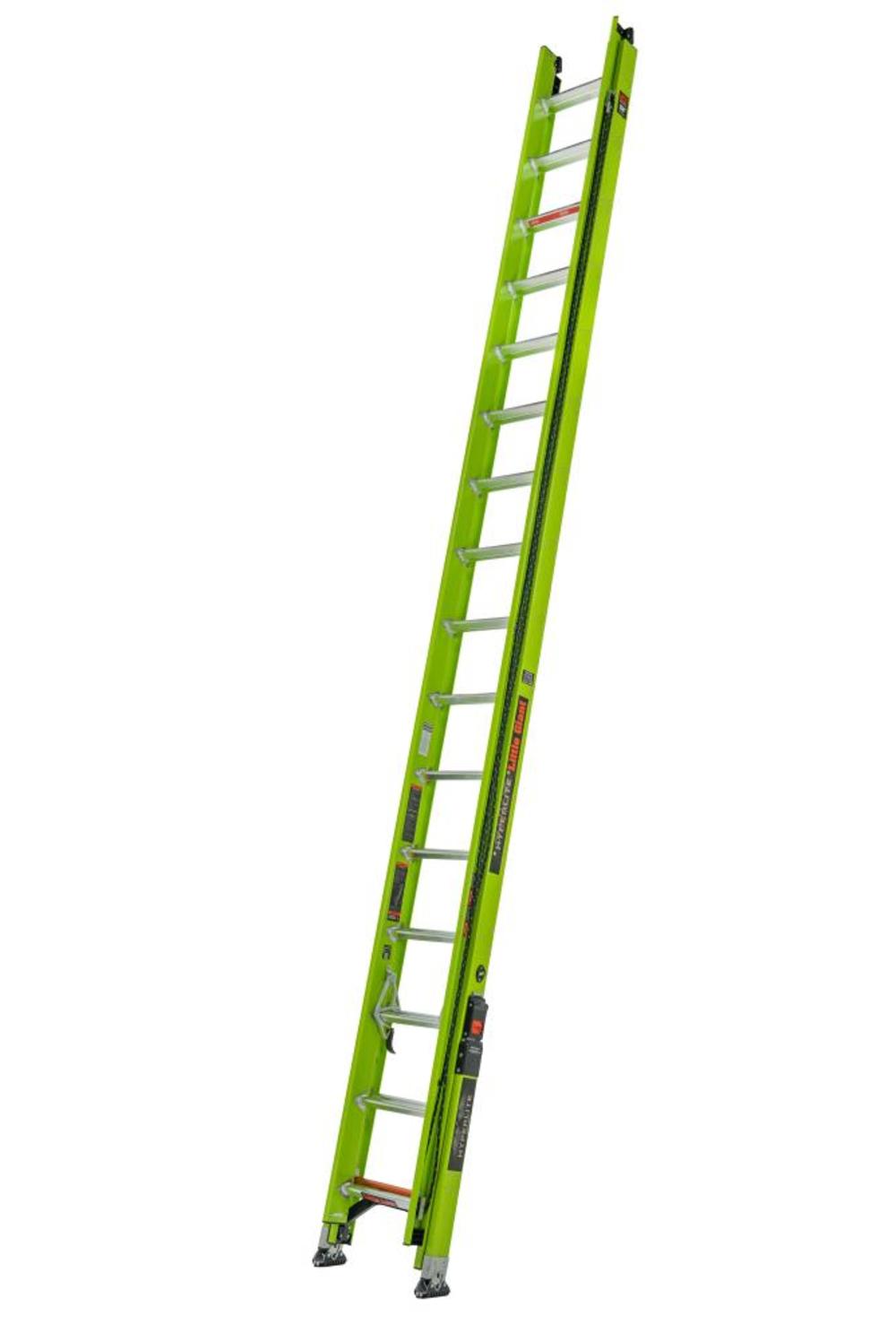 HyperLite SumoStance 32 ft Type IAA Fiberglass Extension Ladder