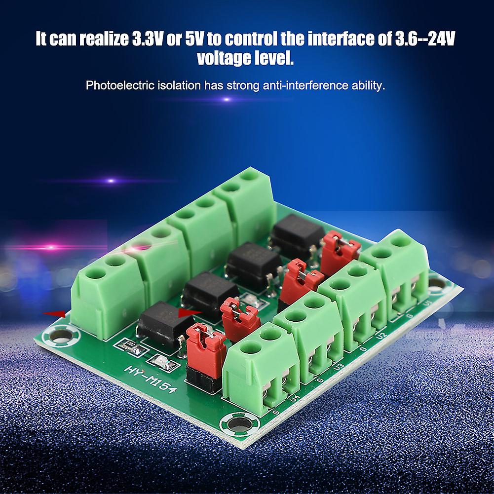 817 4 Channel Optocoupler Isolated Board Voltage Converter Adapter Module