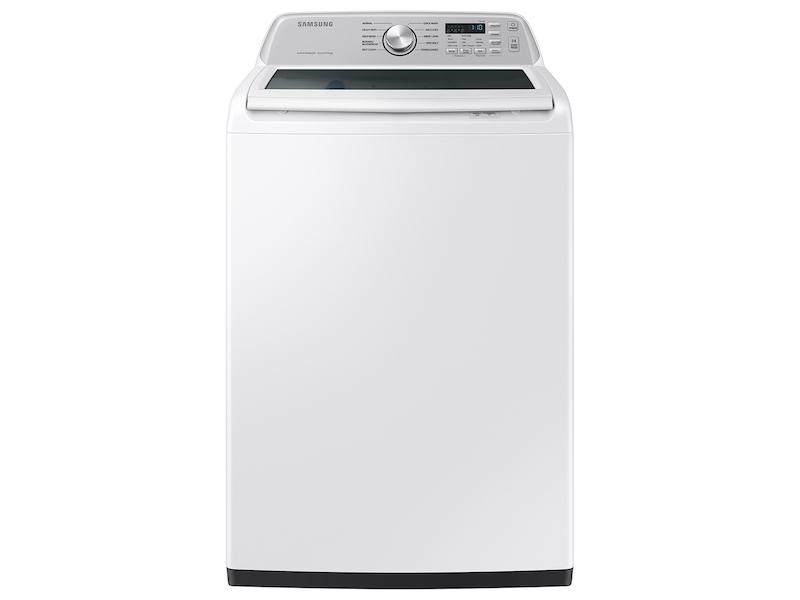 Samsung WA46CG3505AW 4.6 Cu. Ft. Large Capacity Smart Top Load Washer With Activewave™ Agitator And Active Waterjet In White