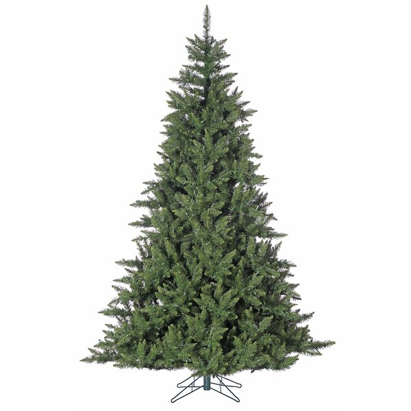 12' Slim Calgary Prelit Artificial Christmas Tree with EZ Pole Connection