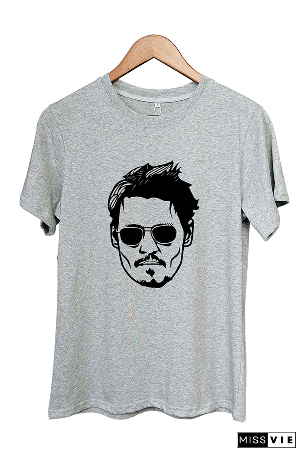 Johnny Depp Trial Graphic T-Shirt Wholesale