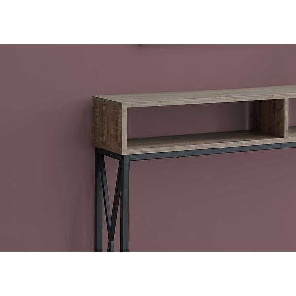 Taupe 48-inch Finish Console Accent Table