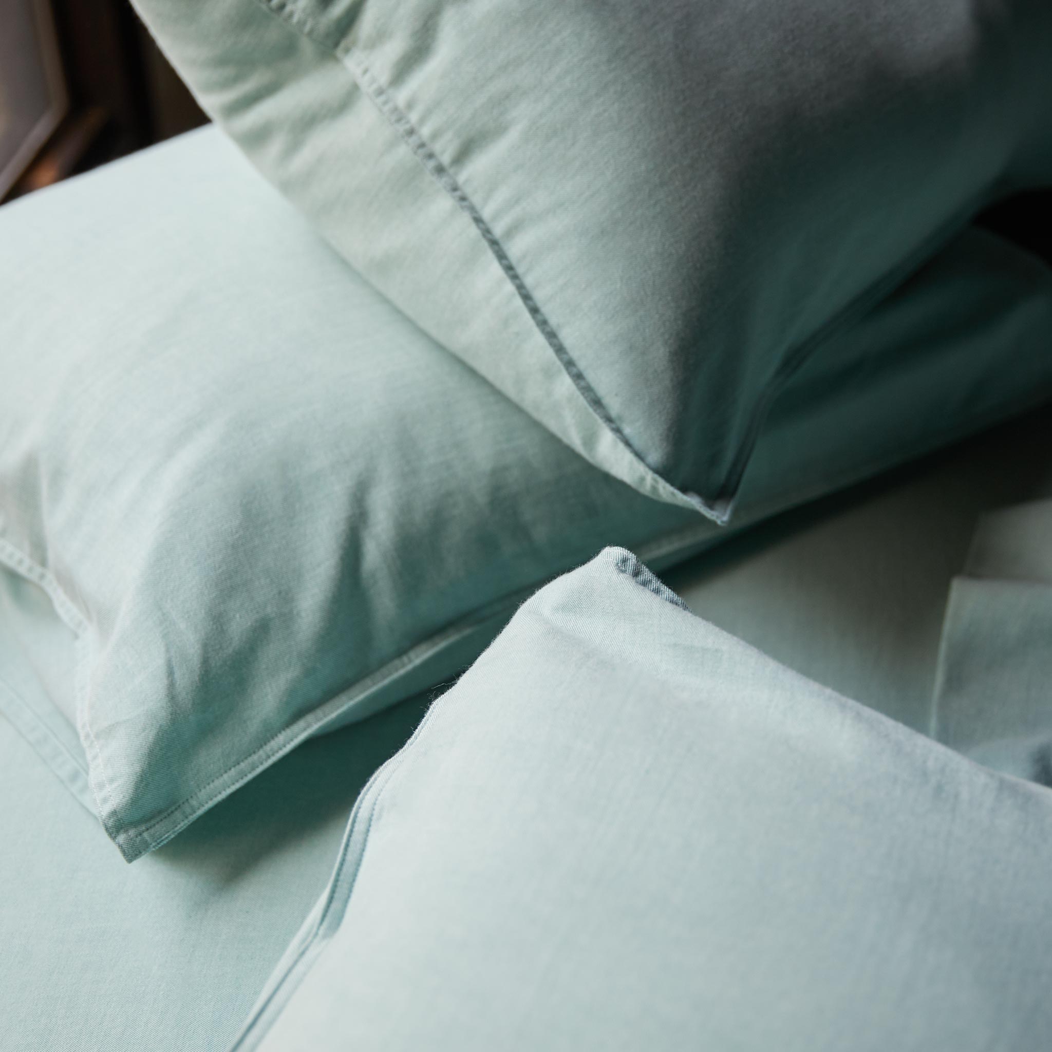 Heathered Cashmere Pillowcases