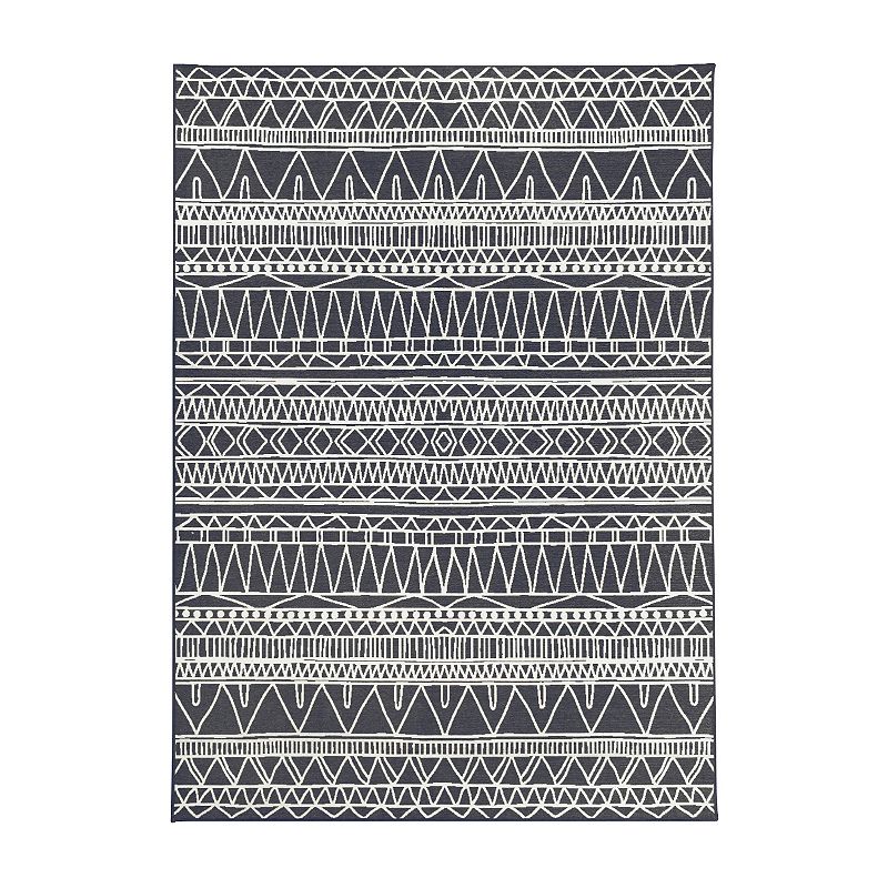 My Magic Carpet Chelsea Tribal Machine Washable Rug