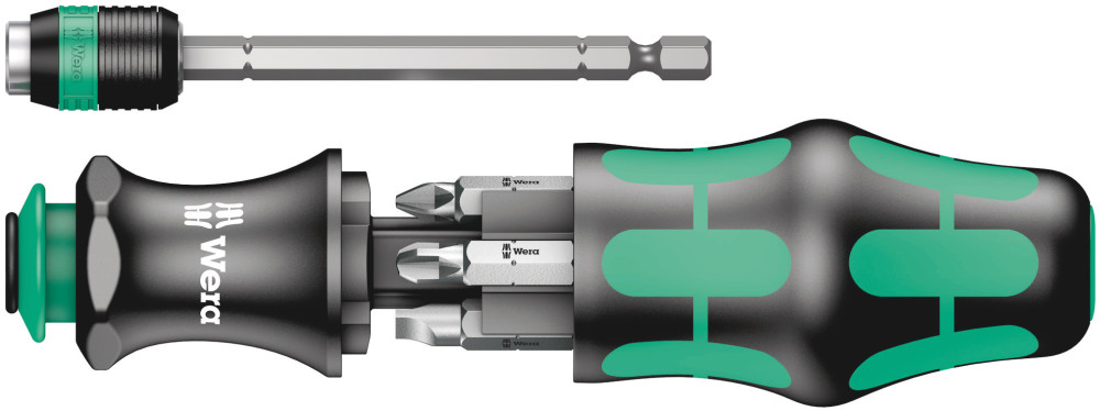 Wera 7pc Kraftform Kompakt 25 Compact Tools with Pouch