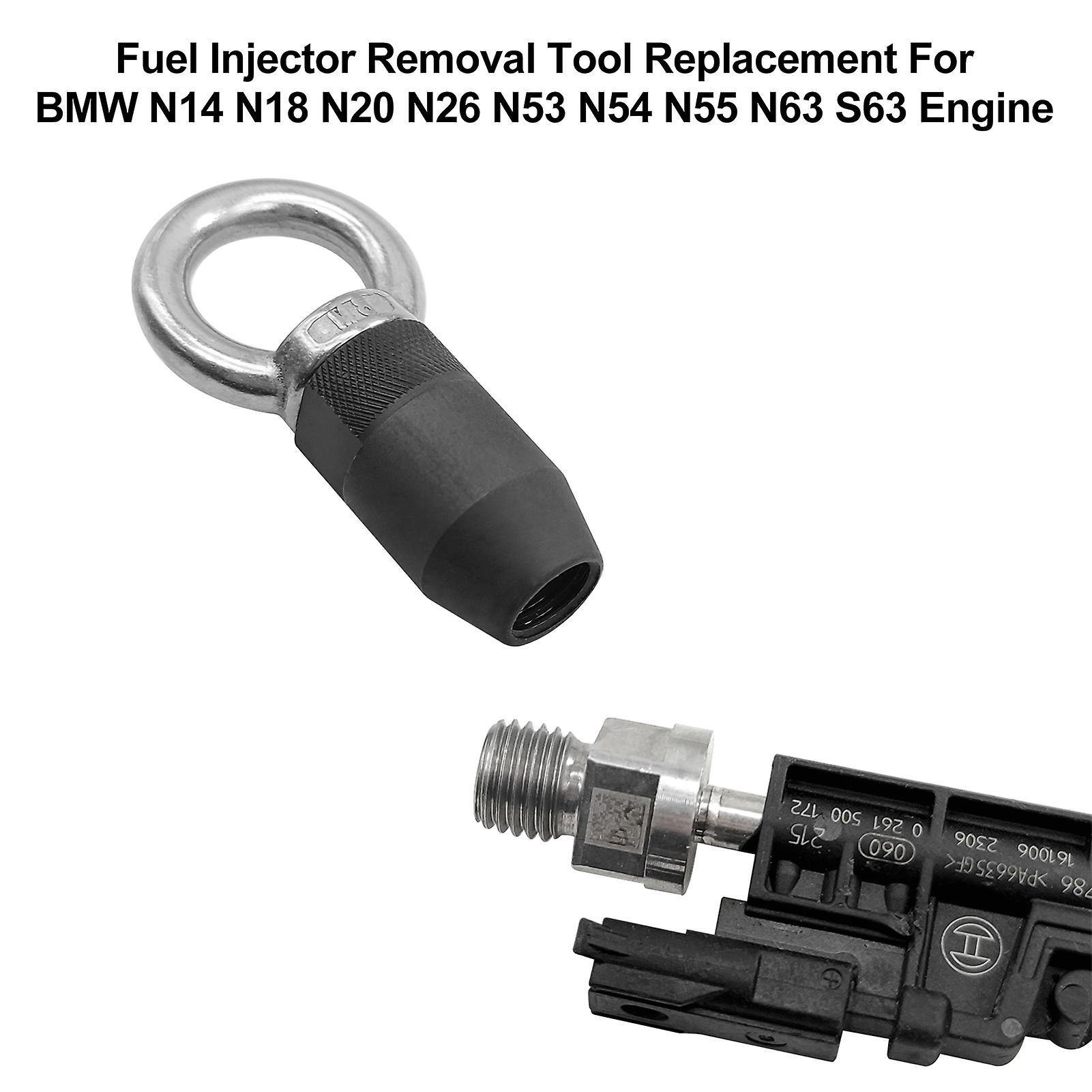 Black Fuel Injector Removal Tool Replacement For Bmw N14 N18 N20 N26 N53 N54 N55 N63 S63 Engine Automotive Engine Fuel Injector Remover Durable Disass