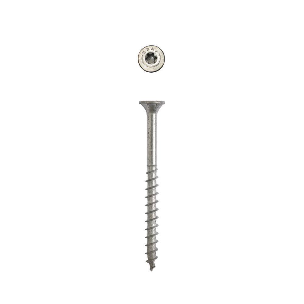 SPAX #10 x 1-12 in. HCR-X T-Star Plus Flat Undercut InteriorExterior Multi-Purpose Screw (125 Per Box) 4191670500404