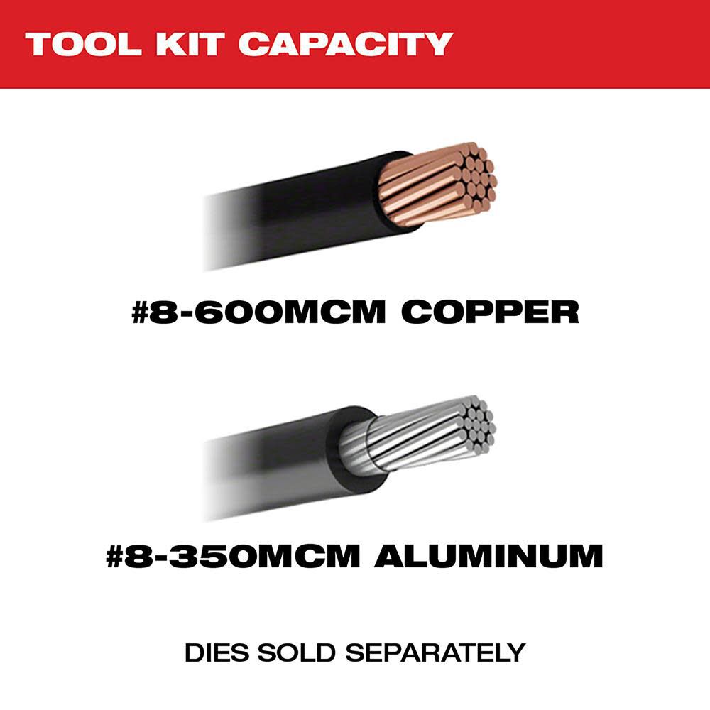 MW M18FORCE LOGIC 600 MCM Crimper 2679-22 from MW