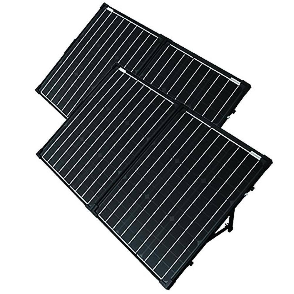 ACOPower 200-Watt Portable Briefcase OffGrid Solar Panel Expansion Kit HY-PTK-2x100