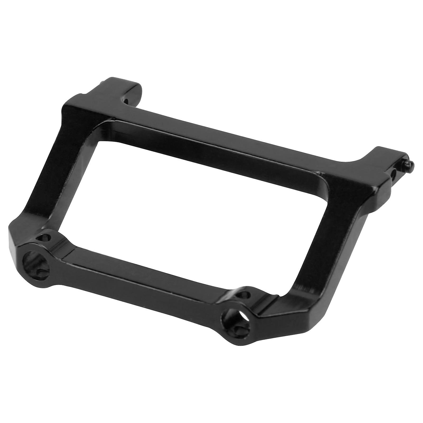 Rc Aluminium Alloy Front Bumper Mount For Axial Scx24 C10 1/24 Rc Car Upgrade Partsblack