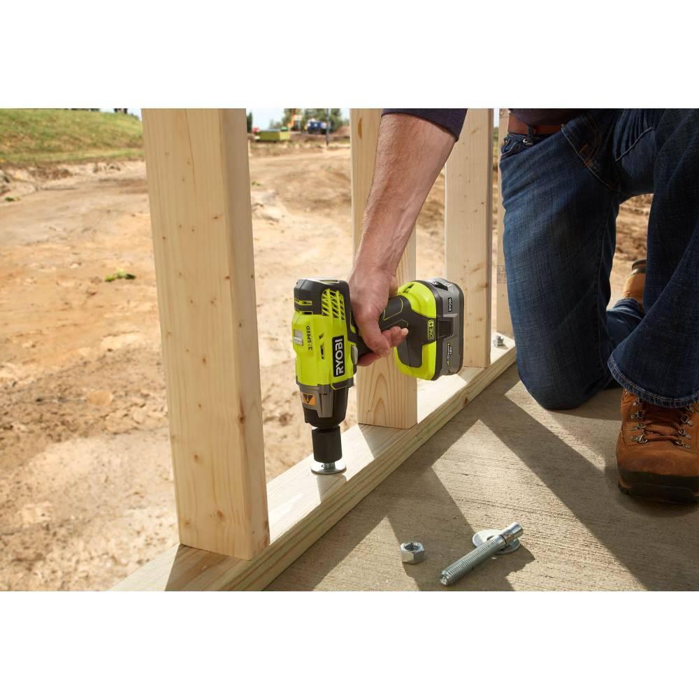 RYOBI ONE+ 18V Cordless 3-Speed 12 in. Impact Wrench (Tool-Only) P261