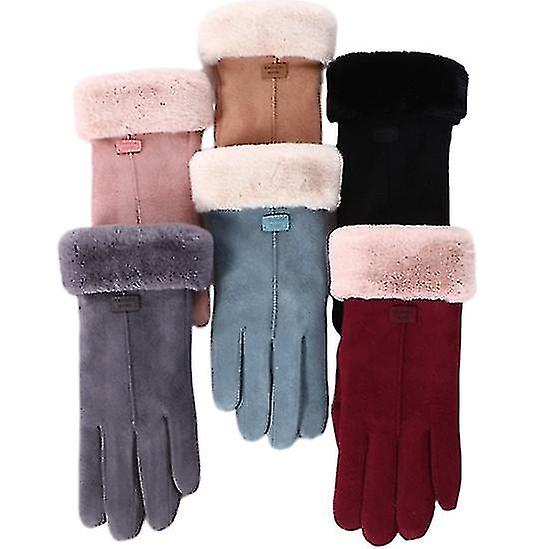 Winter Touch Screen Gloves Women's Winter Gloves Warm Mittens Zfule53