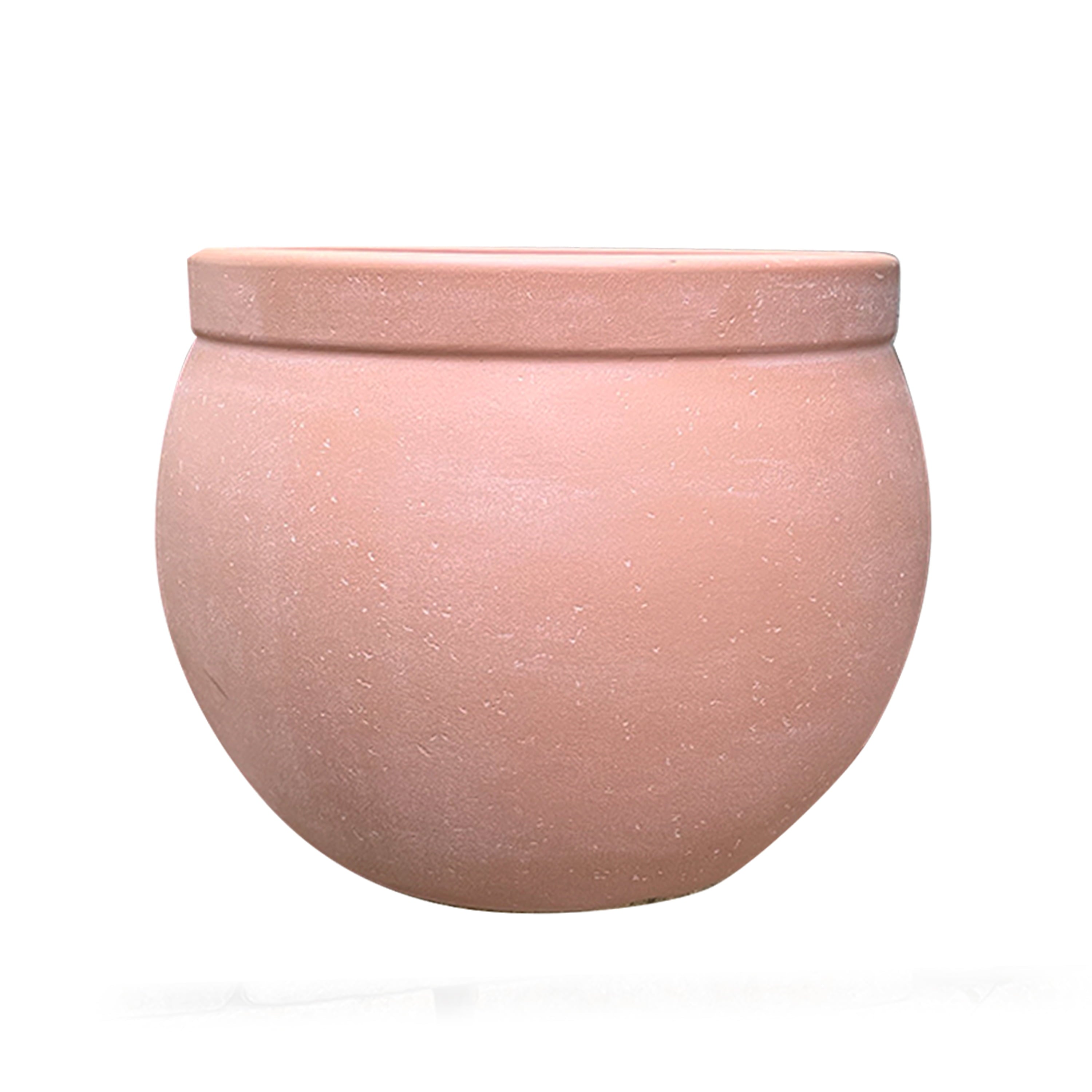 Better Homes & Gardens 16.7” x 16.7” x 12.8” Talcott Terracotta Resin Planter