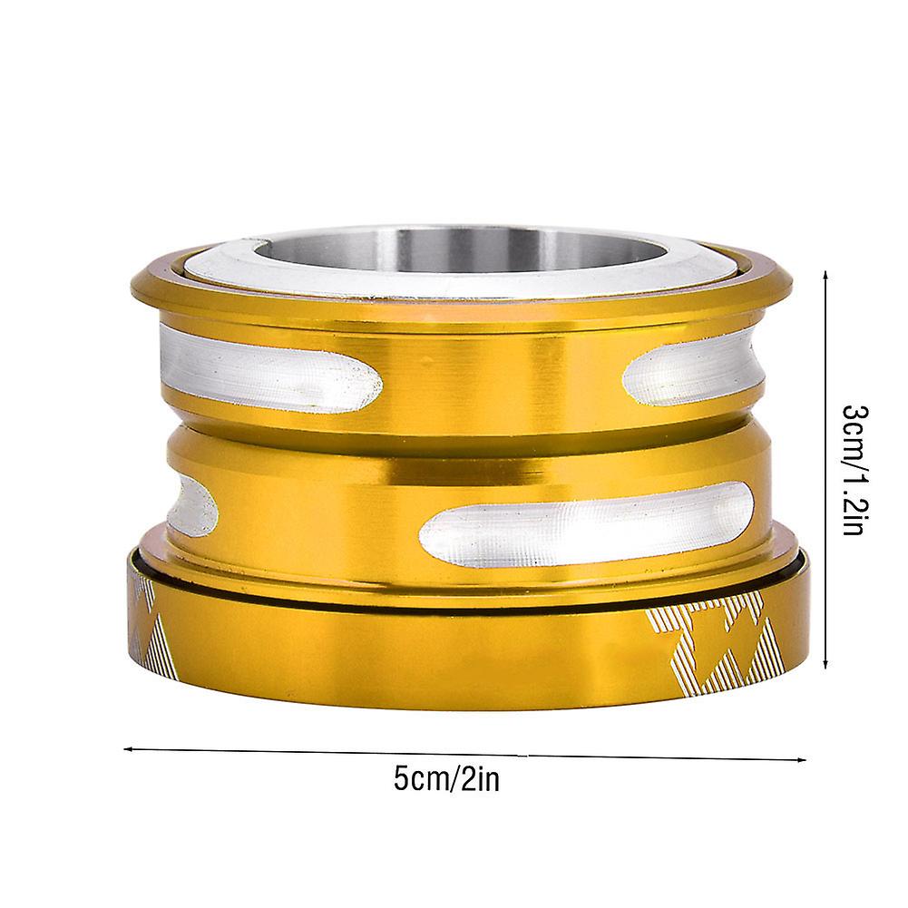 Meijun 44mm Bicycle Bike Electroplating Internal Sealed Bearing Headset (golden)