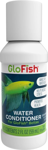 GloFish Betta Aquarium Water Conditioner， 2-oz bottle