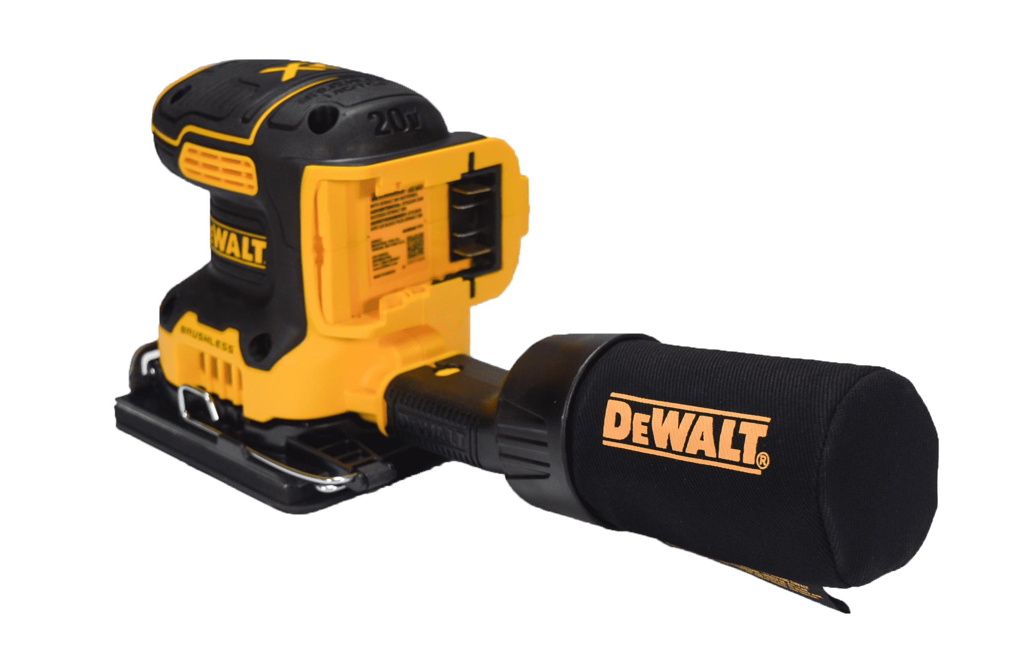 Dewalt 20V Li-Ion Cordless Brushless 1/4 Sheet Sander (Tool-Only) DCW200B