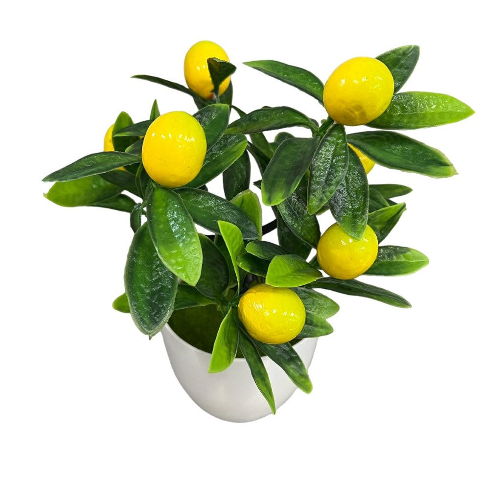 Gorgeous Artificial Lemon Bonsai