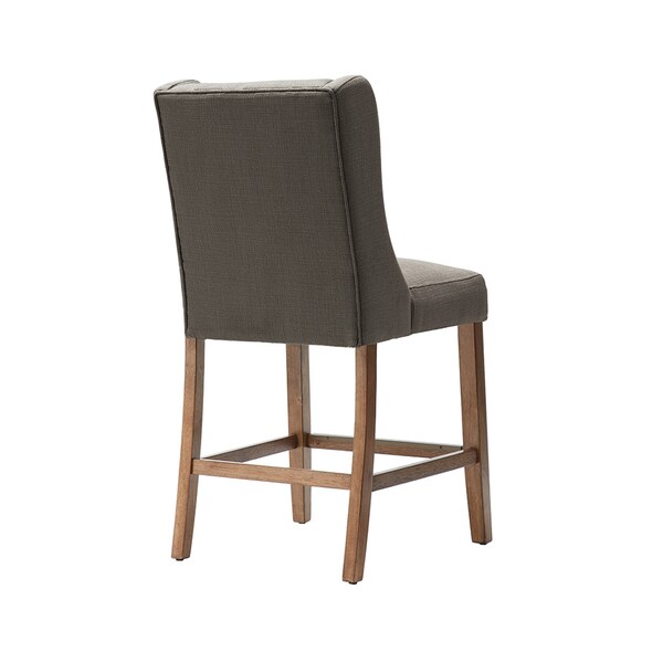 Madison Park Aida Charcoal Counter Stool - 21