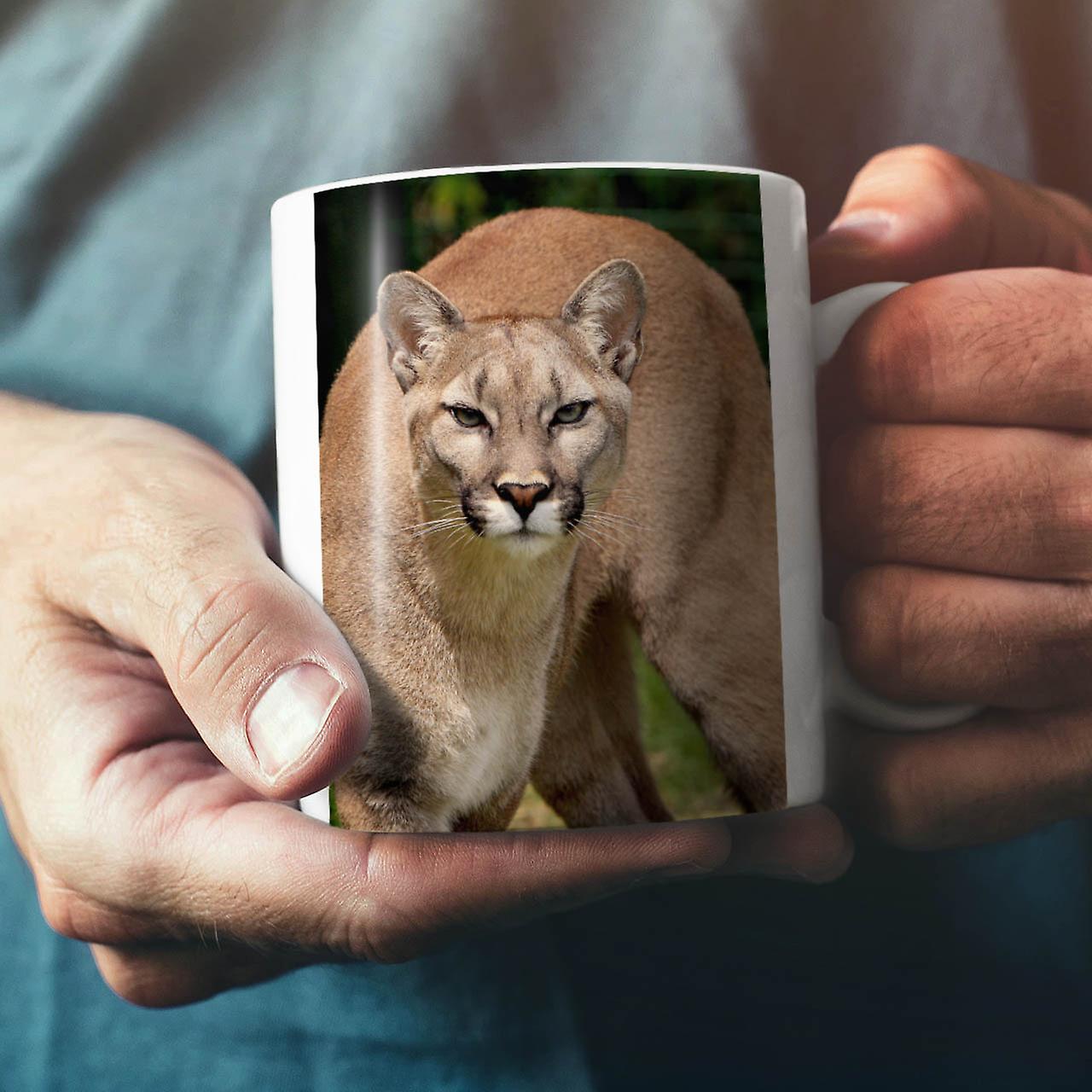 Big Cat Wild Photo NEW White Tea Coffee Ceramic Mug 11 oz | Wellcoda