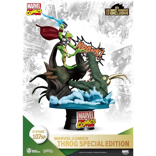 Beast Kingdom Co Marvel Ds 107sp Throg Exclusive D stage 6 Inch Statue