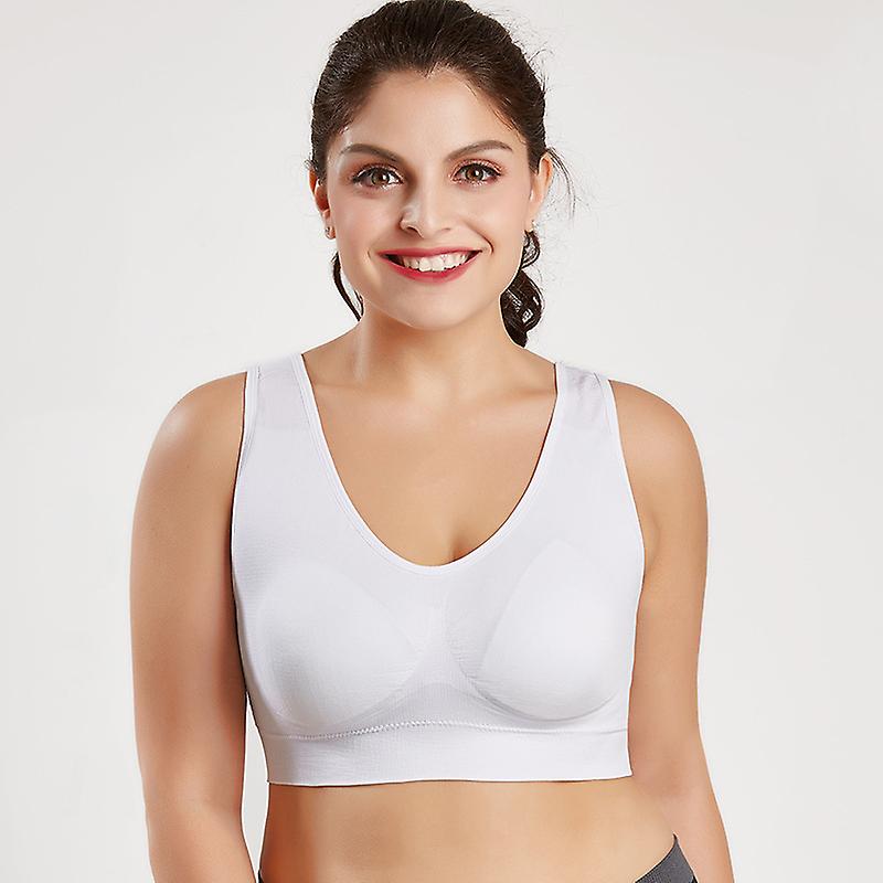 Women Yoga Bra Plus Size Padded No Underwire Lounging Bras  5xl