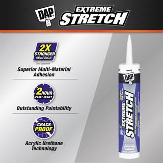 DAP Extreme Stretch 10.1 oz. Limestone Premium Crackproof Elastomeric Sealant (12-Pack) 7079818714