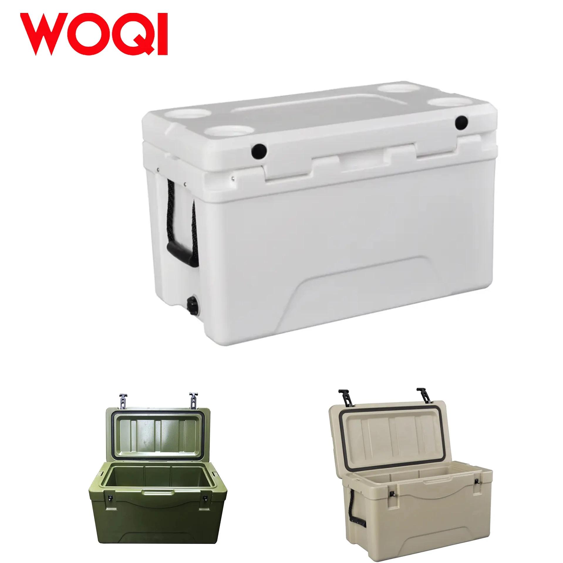 WOQI Picnic Cooler   Outdoor Cooler   Portable  Insulation Box for Picnic  Barbecue  Camping