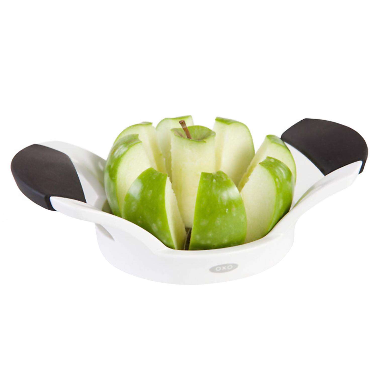 OXO Good Grips Silver/Black Stainless Steel Apple Slicer and Corer