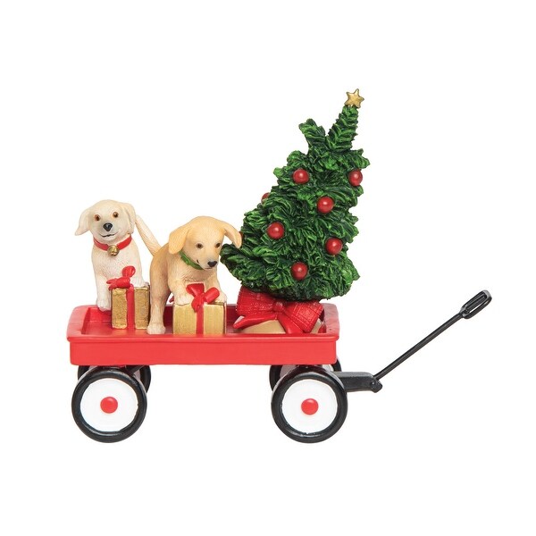 Puppy Wagon Figurine