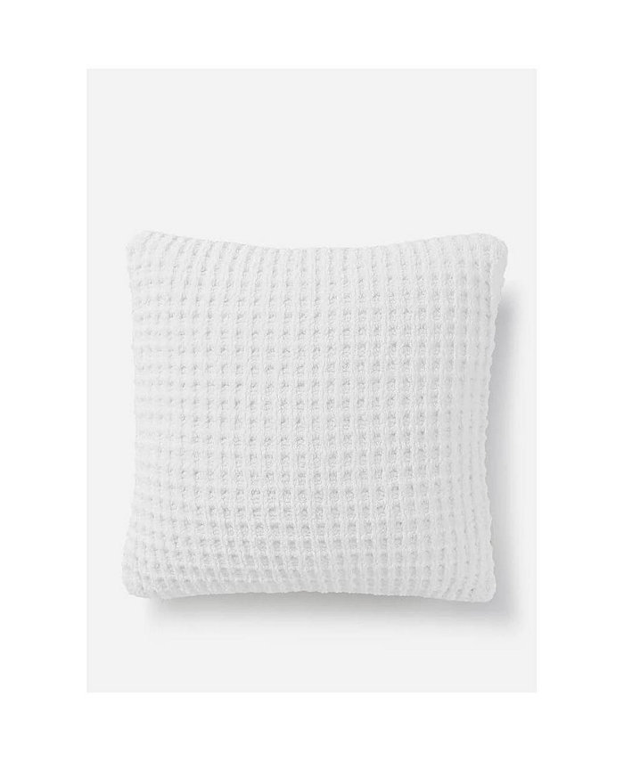 SUNDAY CITIZEN Snug Waffle Decorative Pillow， 20