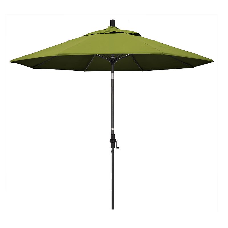 California Umbrella 9-ft. Sun Master Black Finish Patio Umbrella