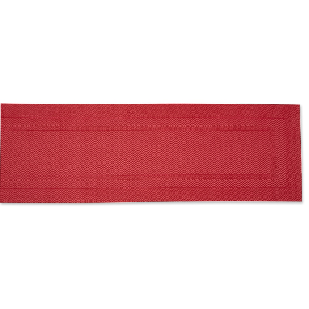 Design Imports PVC Doubleframe Table Runner (0.25 inches high x 14 inches wide x 72 inches deep)   72\